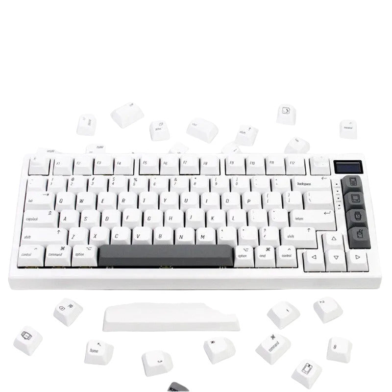 Teclado Mecánico Personalizable Compacto – Teclas Premium y Diseño Minimalista